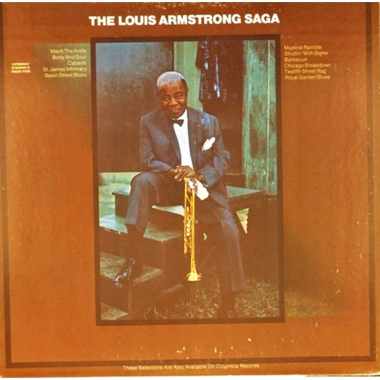 Пластинка Louis Armstrong The Louis Armstrong saga